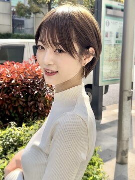 ビューシンサイバシ(VIEW SHINSAIBASHI) くすみカラー ミントアッシュ 韓国マッシュ オリーブグレージュ