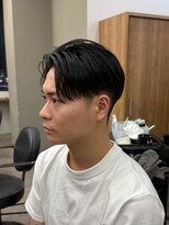 リッチブランドアンドコー(Rich Brand&Co)&nbsp;七三フェード ビジネスマン メンズカット フェードカット