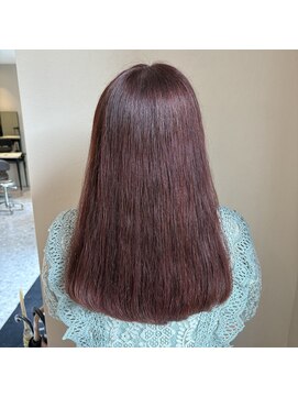 アヴァンス ジェイアール和歌山店(AVANCE.) ブリーチなしダブルカラー×ピンクラベンダー