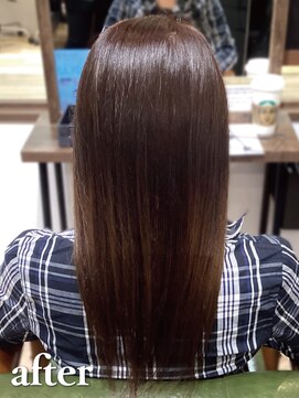 アイスタイルプレミアム フジ三篠店(I STYLE premium) 高濃度水素ケアカラー＋オーダーメイド髪質改善トリートメント