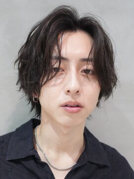 テン 心斎橋(tenn.) 心斎橋フェザーショートフェザーパーマニュアンスパーマ20代緩め