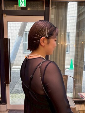 チックタック モーガン モデル(TICK-TOCK MORGAN Model) 【mai】ボブヘアアレンジ/元町