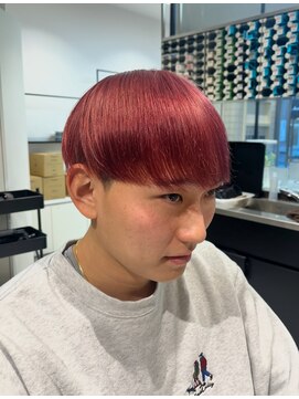 マッシュベース×チェリーレッド