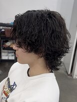 アイトーキョーリタ 渋谷(AI TOKYO Rita) グランジサーフカールルーズパーマツイストシャドウパーマ眉毛