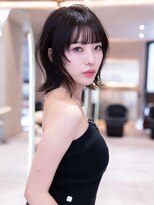 ハバナ 渋谷(HAVANA) 顔まわりレイヤー/小顔/大人かわいい/ダークブラウン/