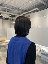 ソア(soa)&nbsp;丸くならないボブ/切りっぱなしボブ/枚方美容室/大阪美容室