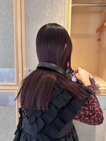 ヘアサロン ガリカ 表参道(hair salon Gallica)&nbsp;【miko】ブリーチなしで叶うカシスレッド