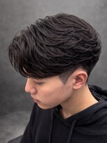 ガウディ 池袋店(Gaudi)&nbsp;【毛流れフェザーパーマ】立体感と束感のあるスタイル