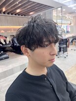 ロンドシエル 横浜(Lond ciel) men's/波巻きツイストスパイラル/フェザーパーマ/サーフカール