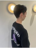 毛流れパーマ