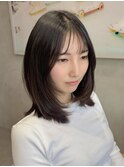 ミディアムレイヤーカット