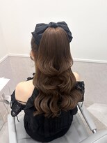 リルミー ミュエナ 大須 矢場町(Lilme myuena)&nbsp;ワンホンハーフアップ
