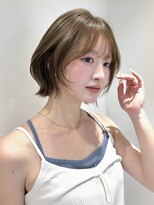 ロンドアンメゾン 原宿(Lond un Maison.)&nbsp;レイヤーボブ/ミルクティーベージュ/髪質改善/顔周り/原宿0818