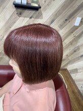 ルネッサンスヘアー ラファエロ(RAFFAELLO)&nbsp;明るい白髪染め　秋カラー　ピンクベージュ白髪染めも好きな色を