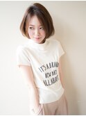 【ワンカール】ボブが一番美しく見える小顔ヘア