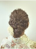 【ISAACBLANCO】着物ではんなりヘアアレンジ