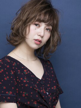 シャンプー 本庄店(SHAMPOO) ローレイヤーでオシャレなくびれボブスタイル