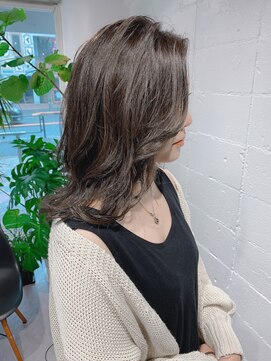 シェル 吉祥寺(shell) 大人可愛い☆アッシュグレージュ