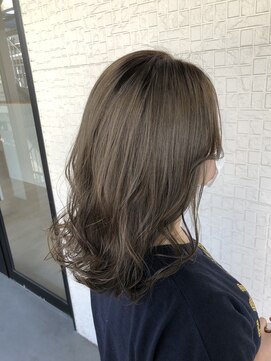 テラスヘア 新潟駅南(TERRACE hair) 透明感オリーブグレージュ