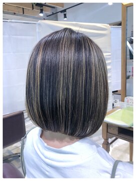 トゥルース 獨協大学前店(Hair&Make TRUTH) ハイライトボブ