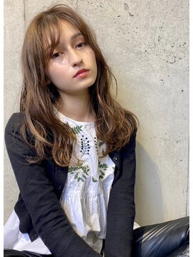 ユアーズヘア 新宿WEST(youres hair) 大人可愛い☆アレンジ　波ロングヘアー　ひし形　レイヤー　小顔