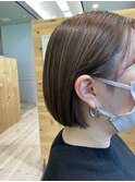 大人のミニボブとハイライト/垂水