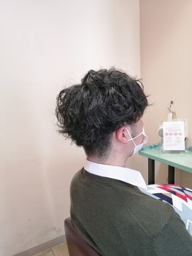 アナザードア(another door) 藤沢の美容室アナザードアのマッシュスパイラル