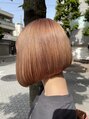 ナチュラル 東川口店(Natural) 重くなりがちなボブにハイトーンのベージュで軽さを♪