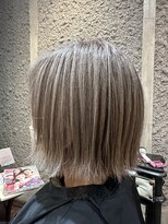 アプレスト(A Presto)&nbsp;グレーボカシ大人ハイライトカラー