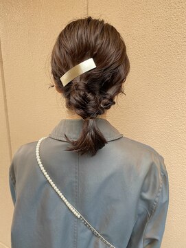 リブ(Lib) 結婚式/お呼ばれヘア/変形アレンジ