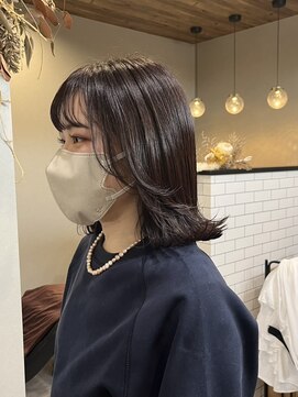 ビューティー サロン ウララ(Beauty Salon URARA) medium×violet brown