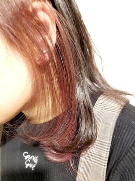 ローグ ヘアー 金町店(Rogue HAIR) 20代30代40代◎ローグ金町(たか)インナーピンクグレーベージュ