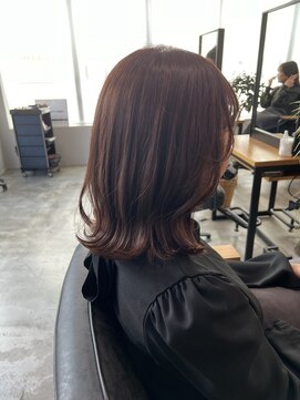 バトー バイ トリコ 船橋北口店(BATEAU by tricot) ミディアムボブ×フェイスレイヤー