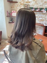 リュクスフォーヘアー(LUXE.for.hair) オリーブブラウン〇生田