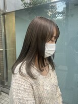 赤み消しオリーブカラー×美髪形成トリートメント