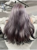 エンドカラー/ラベンダー/裾カラー/ローライト