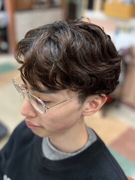 アポロカットステージ 相模大野店 アップバング/ツーブロックマッシュ<理容室>[メンズ/相模大野]