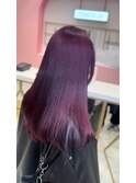 保存必須♪♪カシスラベンダー+美髪矯正