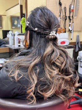 ガラ(GALA) ヘアセット