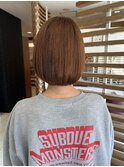【ボブ】艶がでるショートヘア