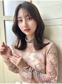 イメチェン髪質改善小顔美髪韓国風巻き前髪顔周りヘア