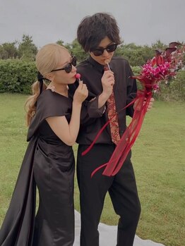 美容室 杏樹の写真/ブライダル対応も可能な本格技術◎費用を抑えて記念に残せるフォトウェディングが人気♪大切な日は杏樹へ
