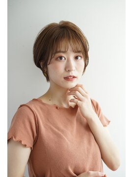 ルフュージュ バイ プロデュース 相模大野店(Refuge by Produce) くびれショート/マロンベージュ