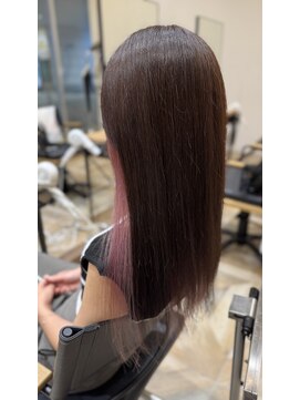 グランデュール サンストリート浜北店(GRANDEUR) インナーカラーピンク