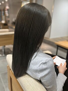 フリップビーアヴェダ(FLIP B AVEDA) 本八幡×艶ストレート×美髪ロング×オーガニックカラー