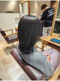 ダークオリーブ　20代30代大人可愛い大人キレイ髪質改善 透明感