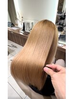 アッシュ 大宮店(Ash)&nbsp;ブリーチ縮毛矯正【ロング】