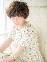 モッズ ヘア 福岡姪浜店(mod's hair)&nbsp;mod's姪浜/ココアブラウンラウンドバング小顔グランマッシュj