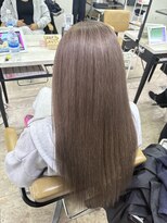 アジールヘア 所沢プロペ通り店(agir hair)&nbsp;ミルクティーグレー
