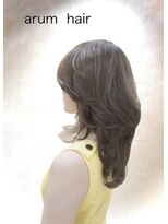 アルム(arum)&nbsp;くびれのある軽やかレイヤーロング